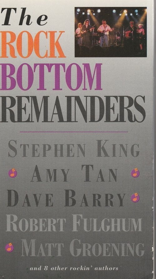The Rock Bottom Remainders movie poster