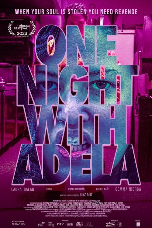One Night with Adela movie poster