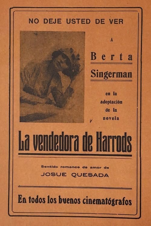 La vendedora de Harrod's movie poster