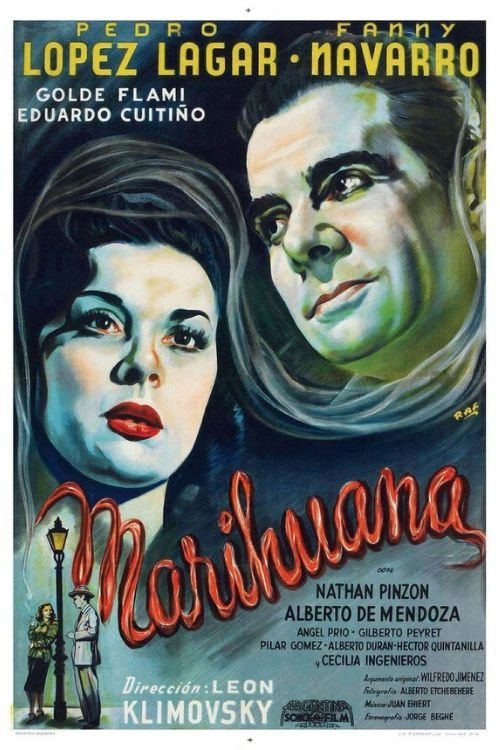 Poster do filme The Marihuana Story