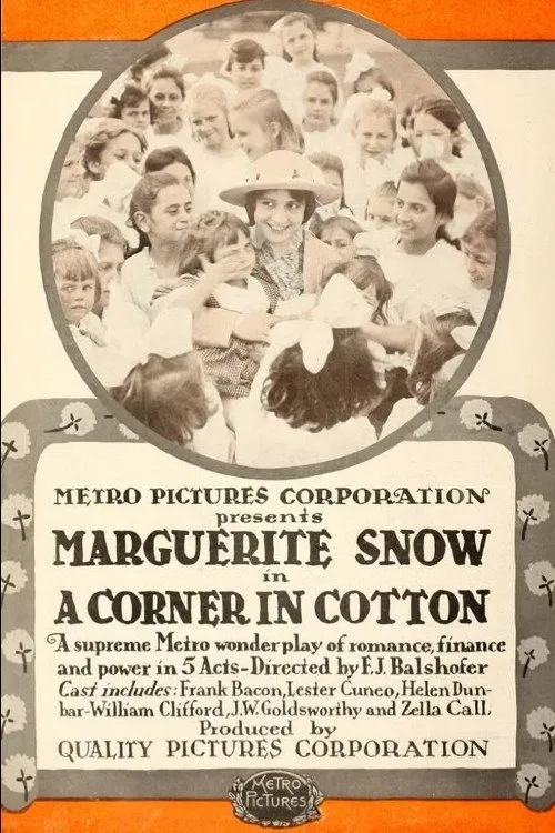 A Corner in Cotton movie poster