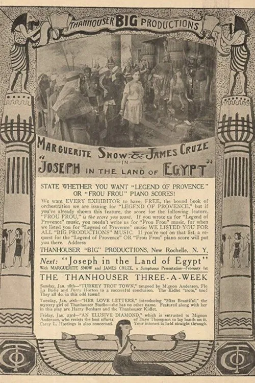 Poster do filme Joseph in the Land of Egypt