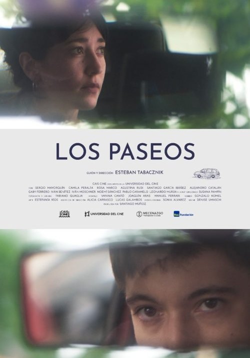 Los paseos movie poster