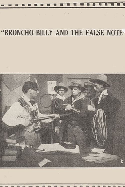 Poster do filme Broncho Billy and the False Note