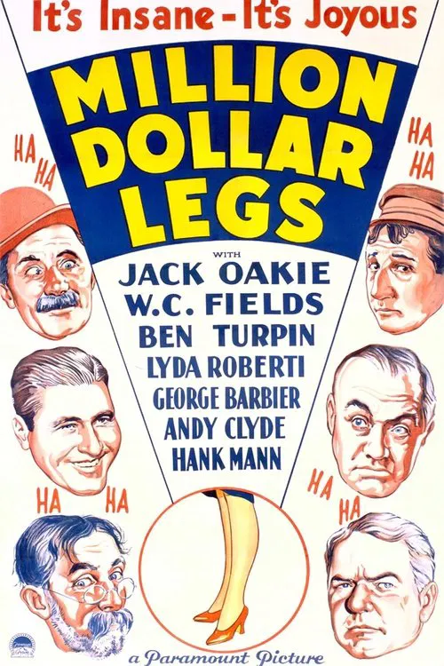 Million Dollar Legs movie poster