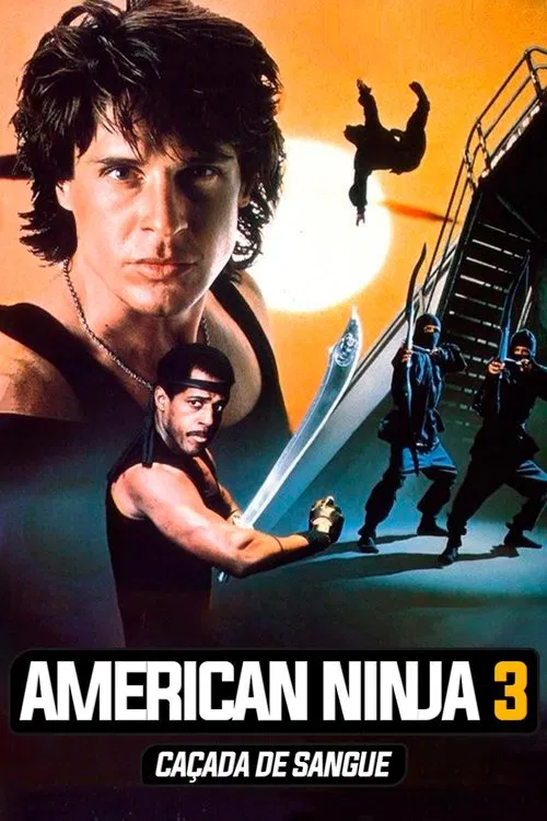 Poster do filme American Ninja 3: Caçada de Sangue