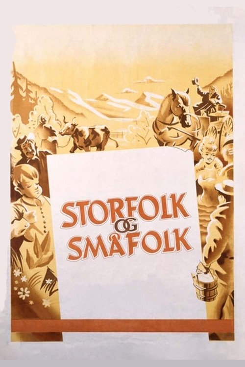 Storfolk og småfolk movie poster
