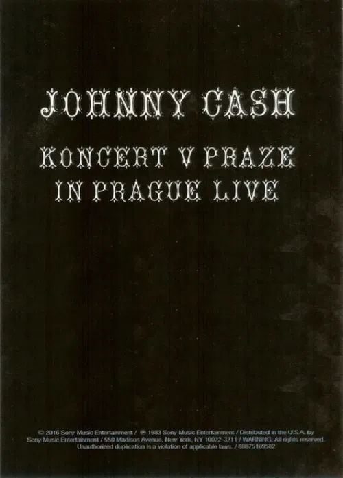 Johnny Cash: Live in Prague movie poster