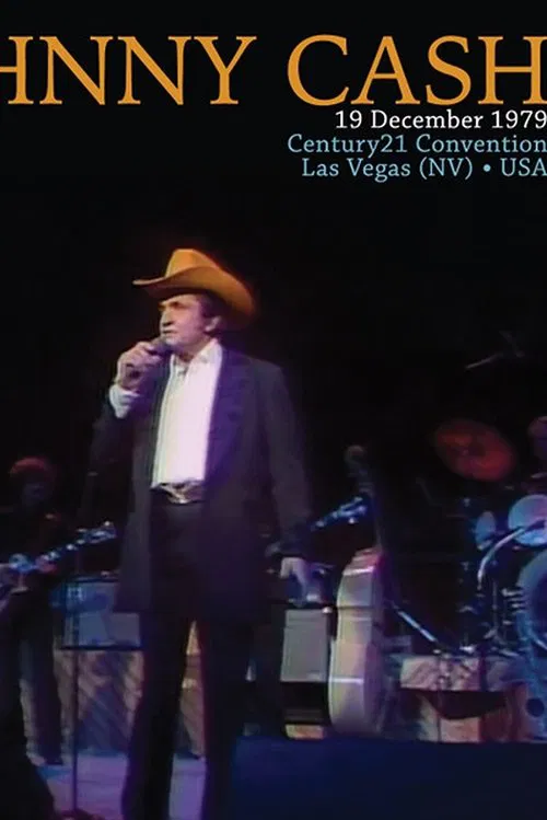 Johhny Cash - Live in Las Vegas 1979 movie poster