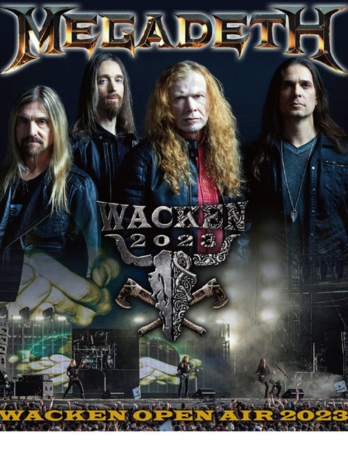 Megadeth: Wacken Open Air 2023 movie poster