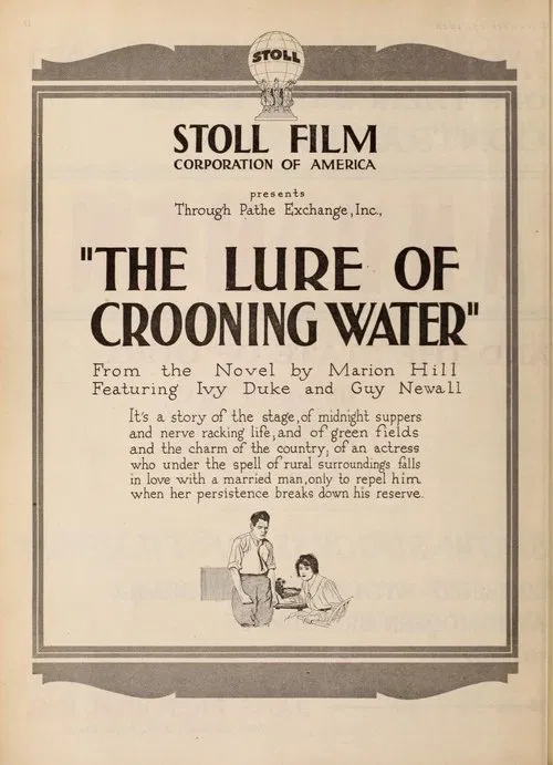 The Lure of Crooning Water movie poster