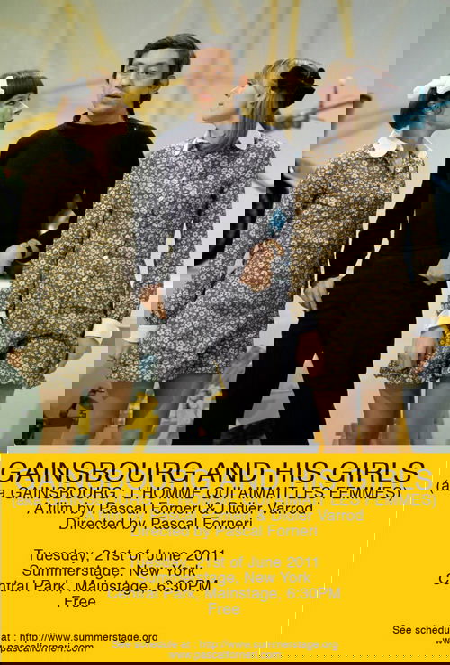Gainsbourg and His Girls movie poster