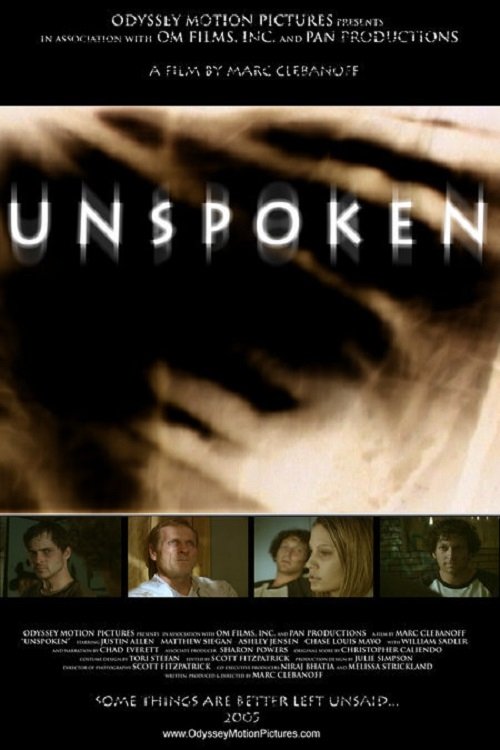 Unspoken movie poster