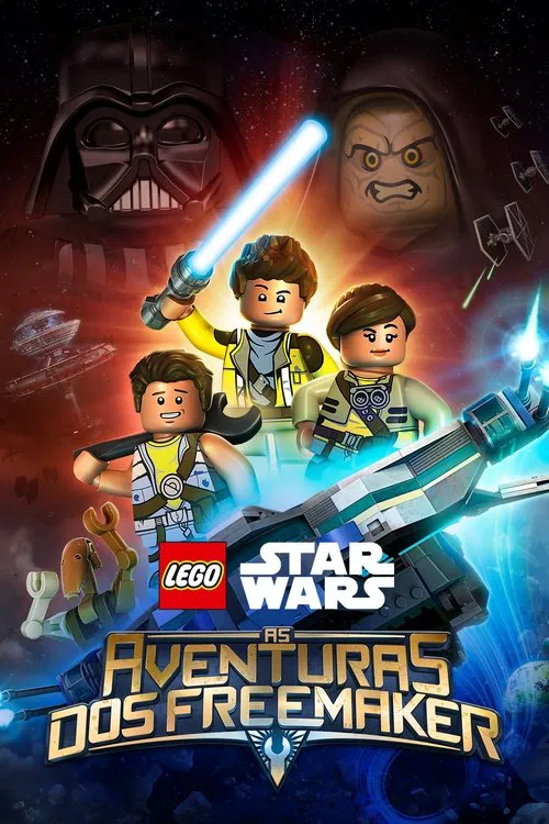 Poster da série LEGO Star Wars: As Aventuras dos Freemaker