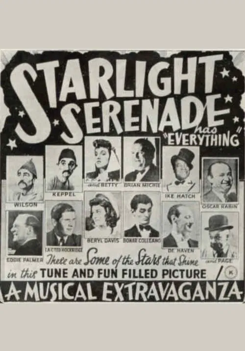 Poster do filme Starlight Serenade