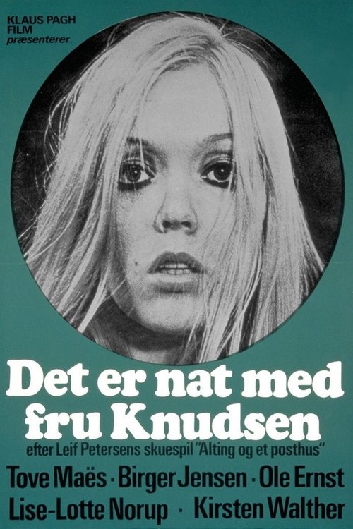 Det er nat med fru Knudsen movie poster