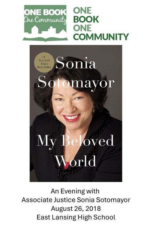 My Beloved World - An Evening with Associate Justice Sonia Sotomayor movie poster