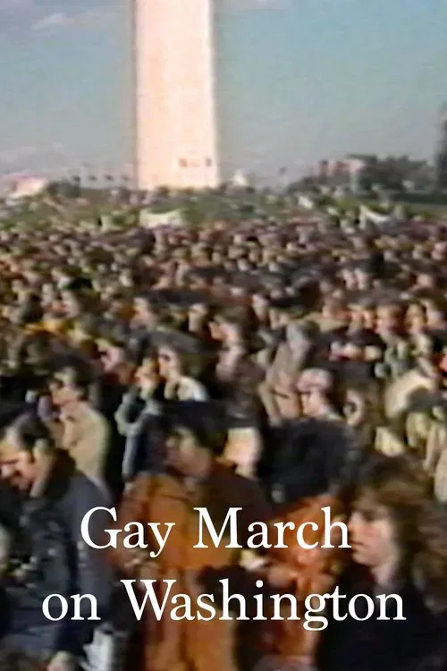 Gay March on Washington movie poster
