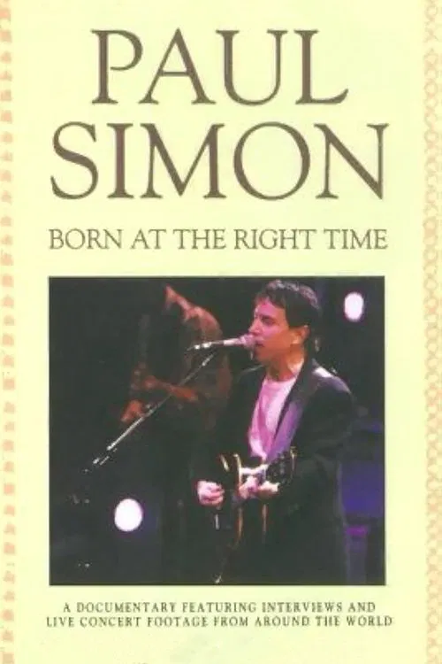 Paul Simon:  Born at the Right Time movie poster