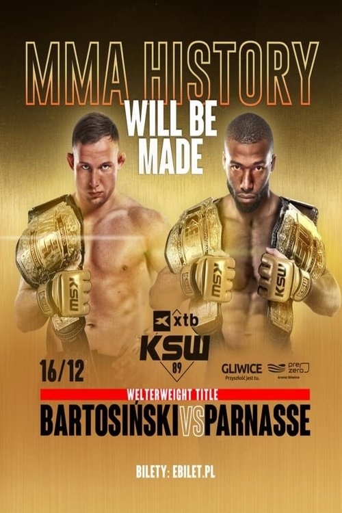 KSW 89: Bartosinski vs. Parnasse movie poster