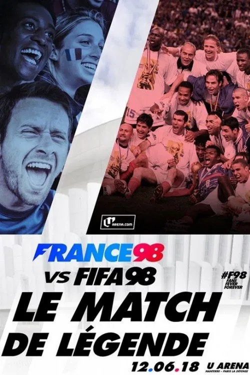 France 98 vs FIFA 98 movie poster