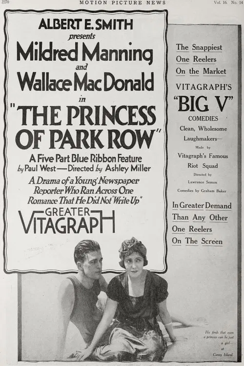 The Princess of Park Row movie poster