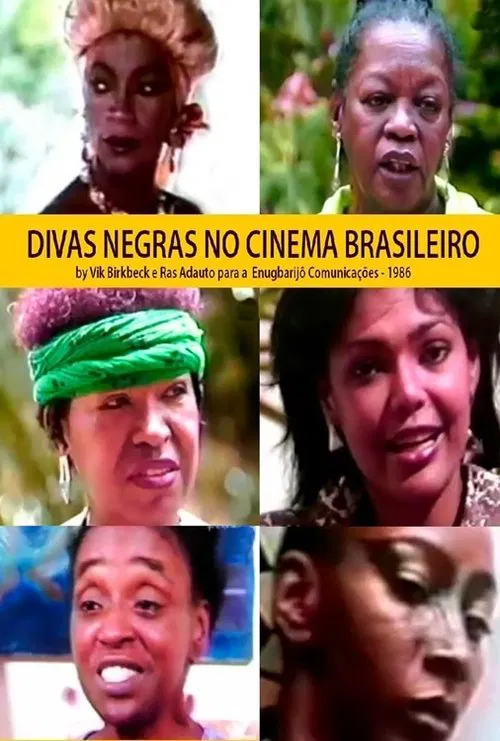 Poster do filme As Divas Negras do Cinema Brasileiro