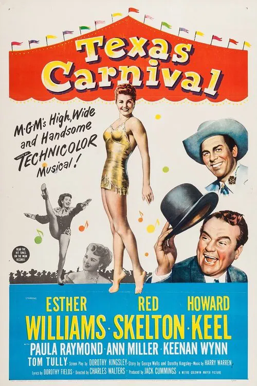 Texas Carnival movie poster