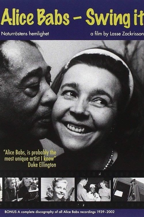 Alice Babs - Swing It! movie poster