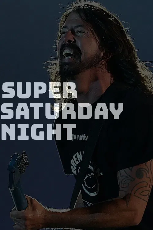 The Foo Fighters - Super Saturday Night Concert movie poster