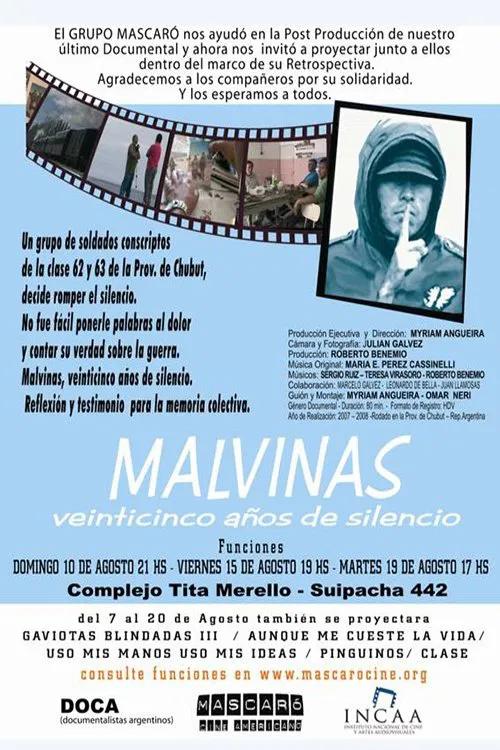 Malvinas. Veinticinco años de silencio movie poster