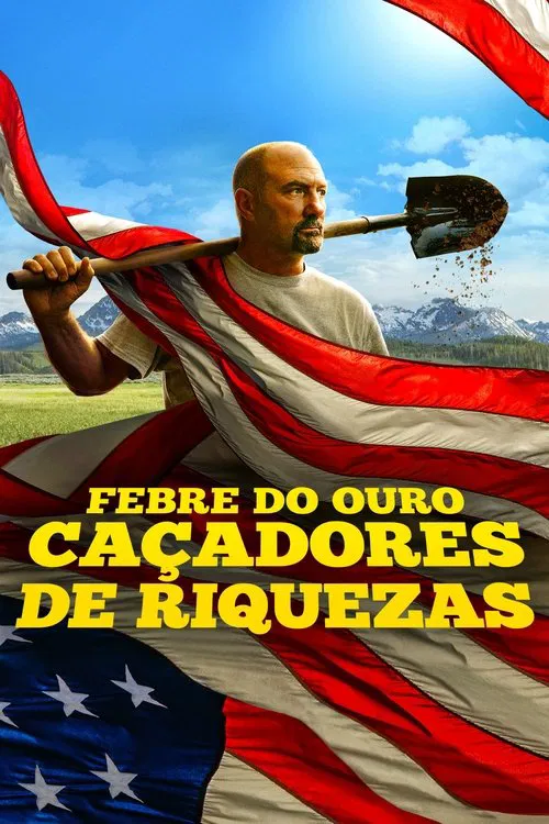 Poster da série Febre do Ouro: Caçadores de Riquezas