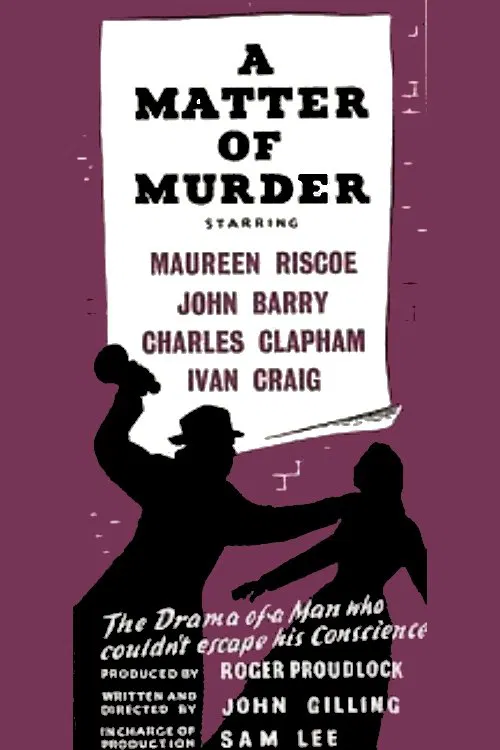 A Matter of Murder movie poster
