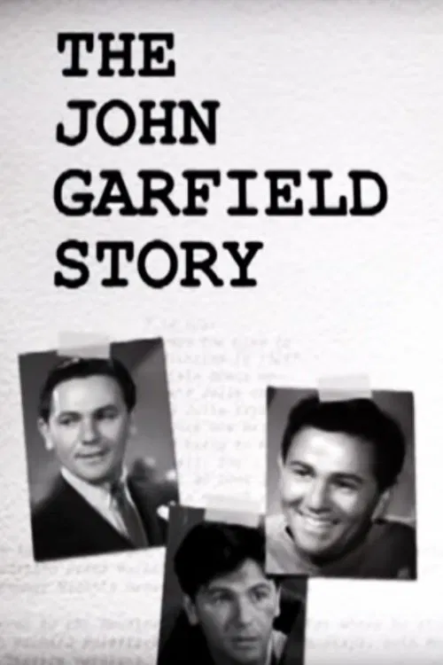 The John Garfield Story movie poster