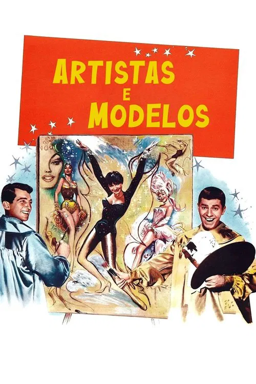 Poster do filme Artistas e Modelos