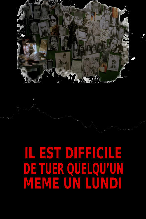 It's Hard Killing Someone Even on a Monday movie poster