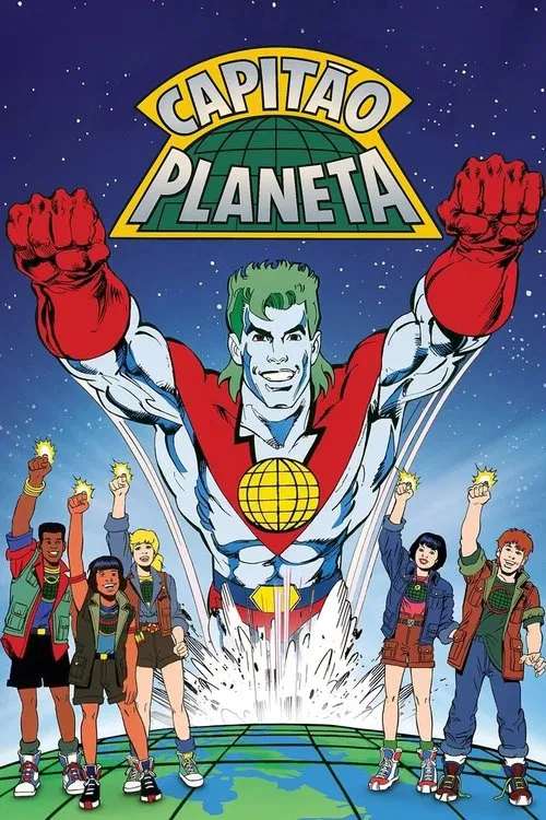 Poster da série Capitão Planeta