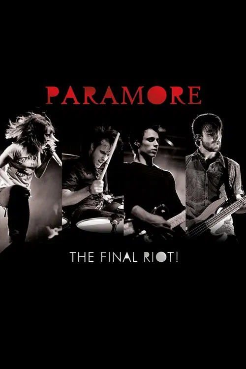 Paramore: The Final Riot! movie poster