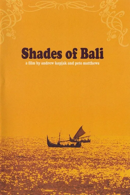 Shades of Bali movie poster