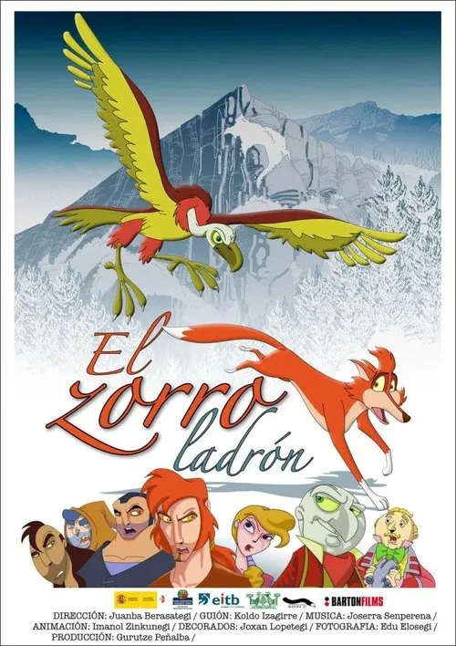 Barriola, The thief fox movie poster