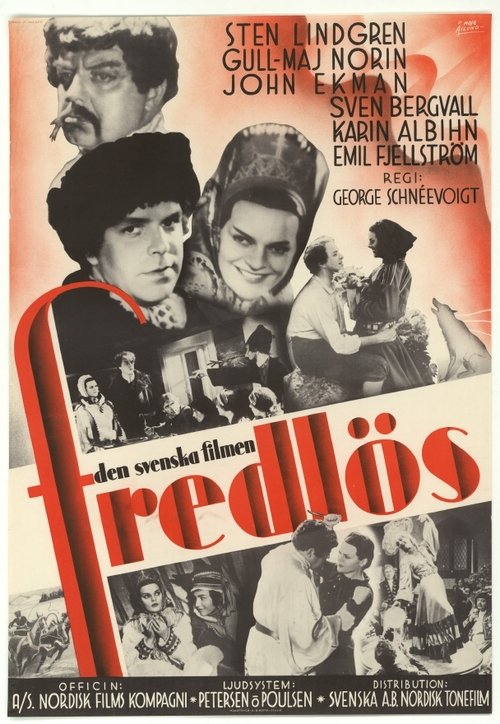 Fredlös movie poster