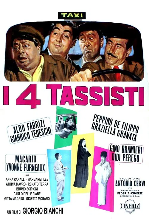 I 4 tassisti movie poster