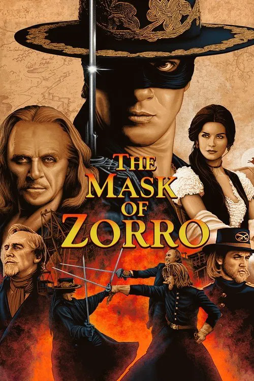 The Mask of Zorro movie poster