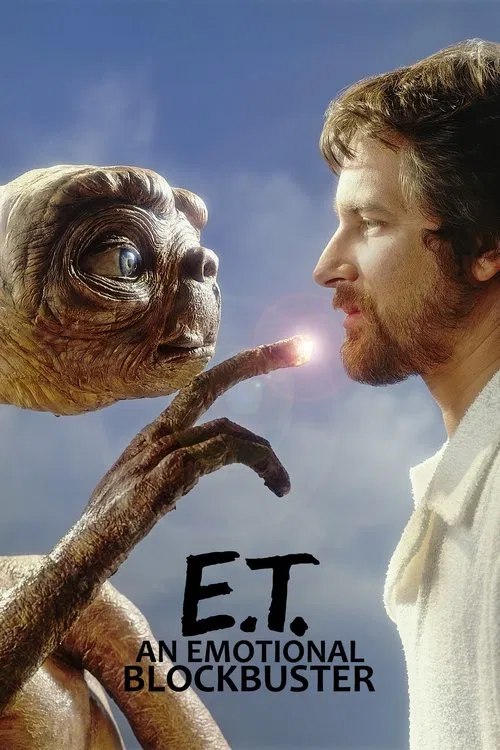 E. T., an Emotional Blockbuster movie poster