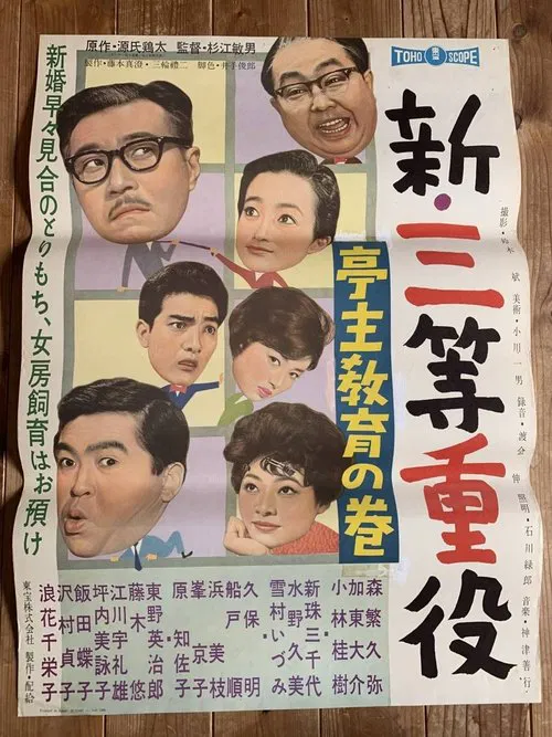 New Third Class Executive: Husband Education movie poster