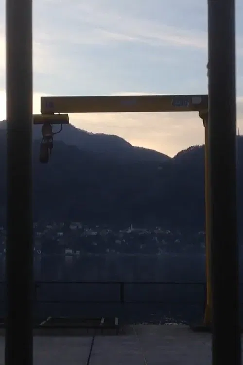 Solitude of a young dude in a small town movie poster