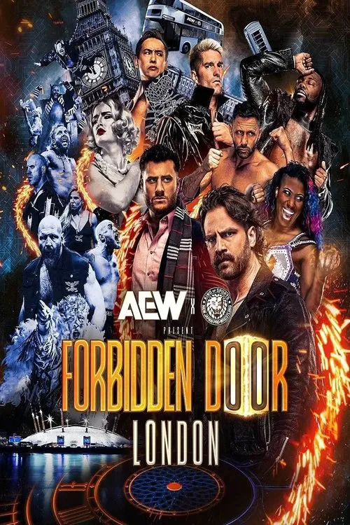 AEW x NJPW: Forbidden Door movie poster