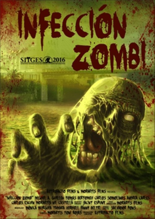 Infección Zombie movie poster