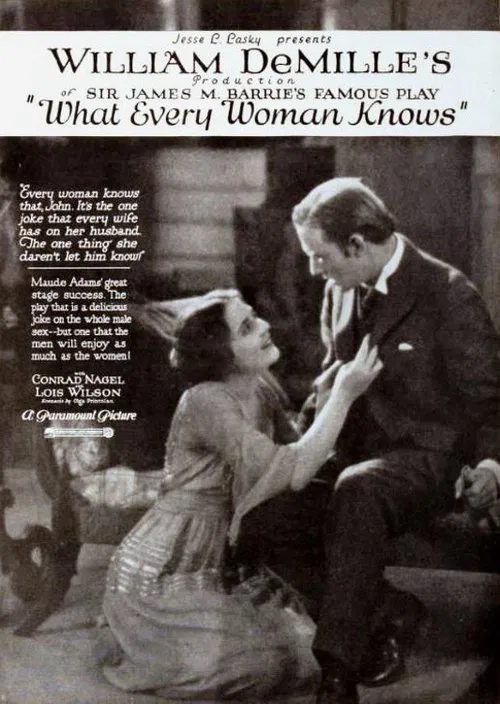What Every Woman Knows movie poster
