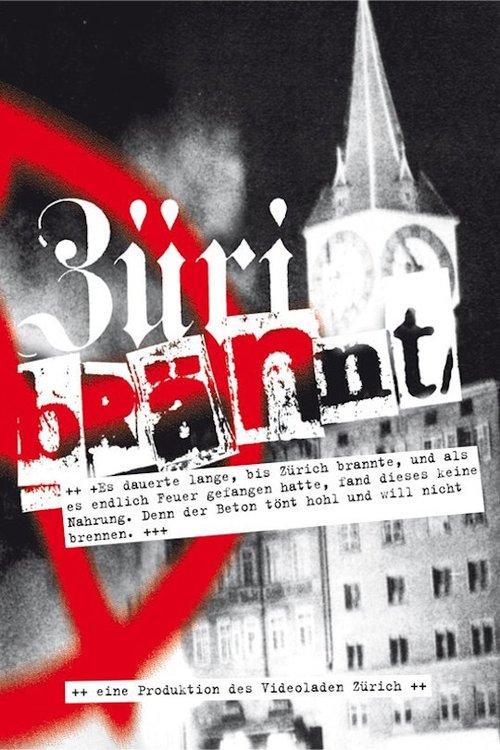 Züri brännt movie poster
